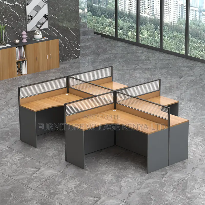 4-users Modular Office Workstation