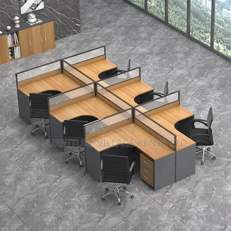 4-users Modular Office Workstation