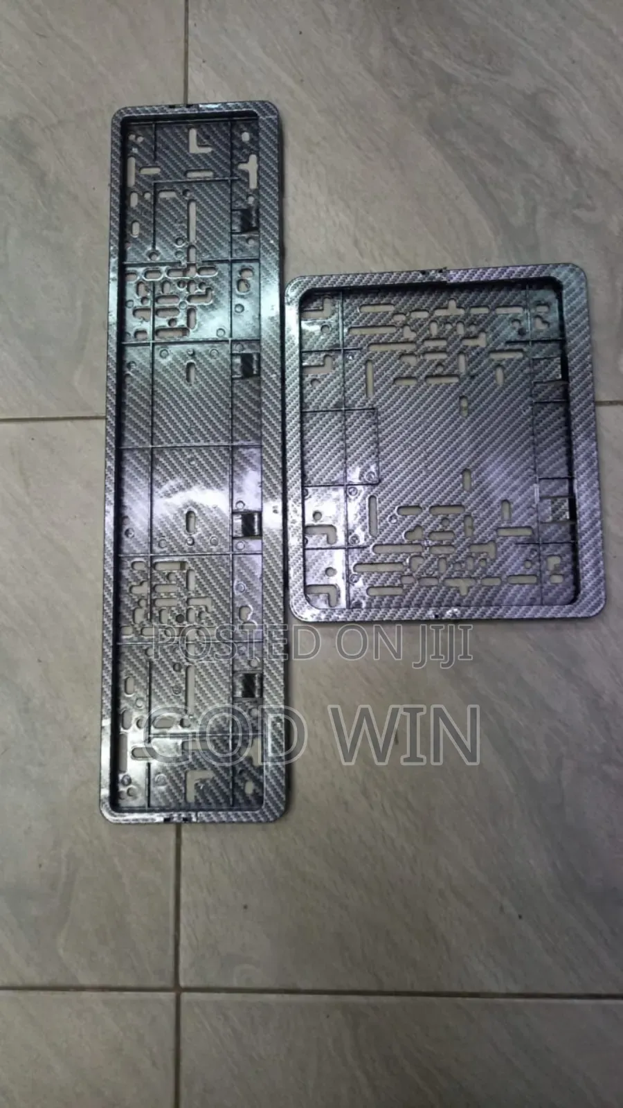 Number Plate Plastic Fiber
