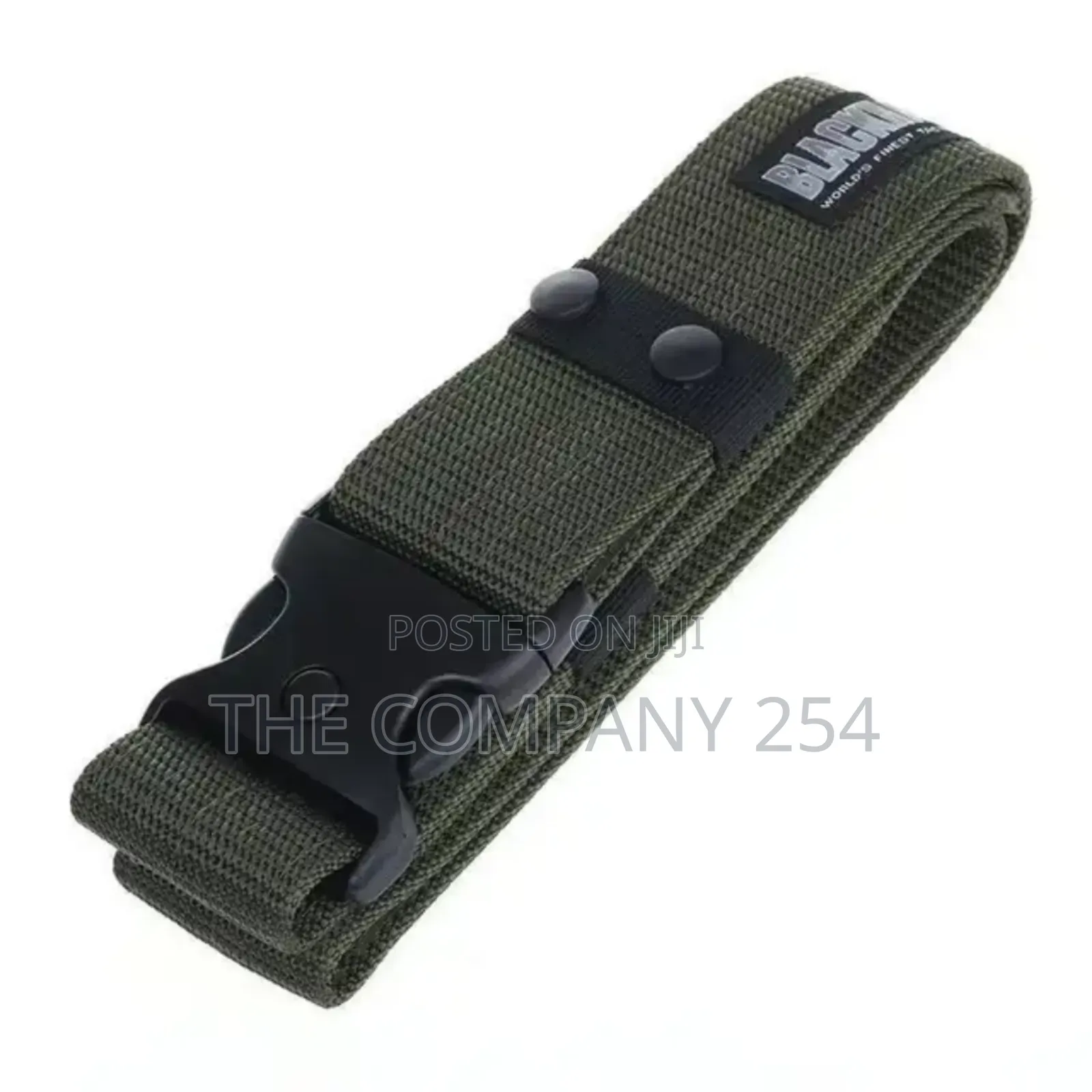 Outdoor Web Belt With Slider Buckle Combat Canvas Tactical Gear