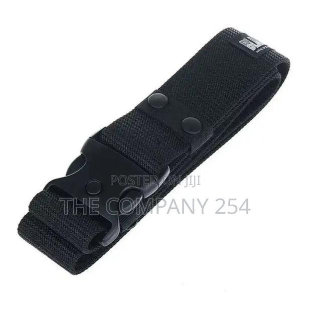 Outdoor Web Belt With Slider Buckle Combat Canvas Tactical Gear - thumbnail 12