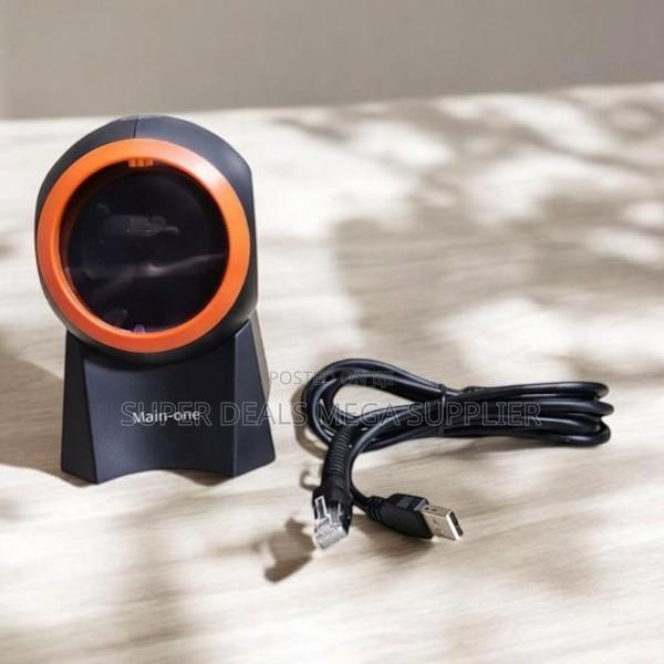 Plug and Play 1d/2d Desktop Table Mount Barcode Scanner Reader