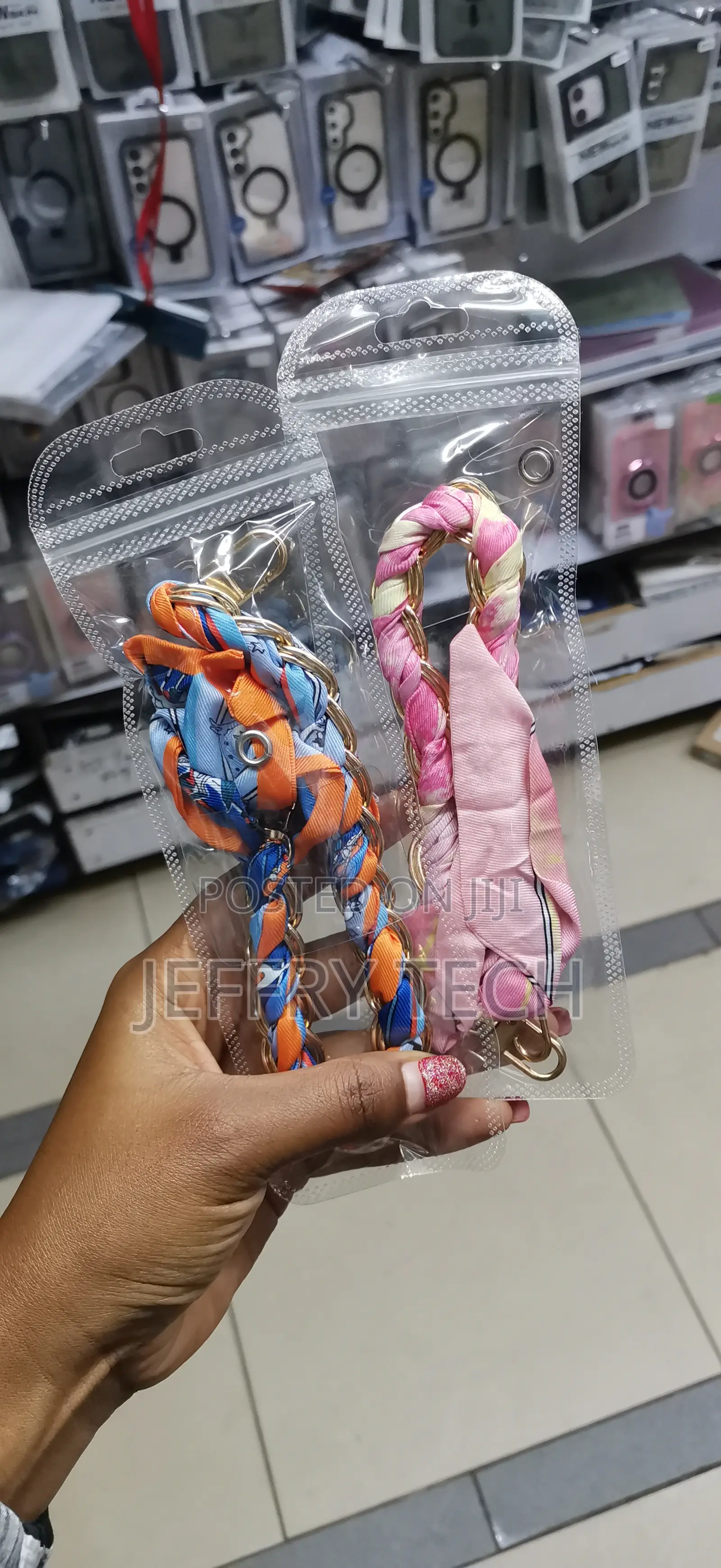 Atutude Cell Phone Charm Sparkle Phone Lanyard Wrist Strap