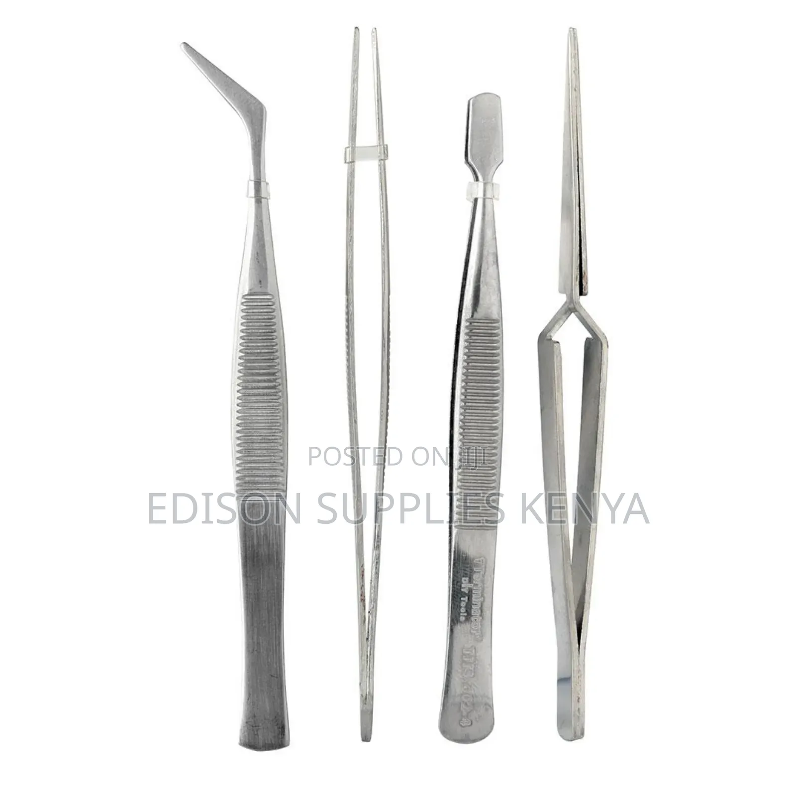 Tweezer Terminator 4pcs Tweezers Set Premium Precision Stainless Steel
