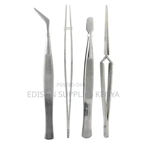 Tweezer Terminator 4pcs Tweezers Set Premium Precision Stainless Steel