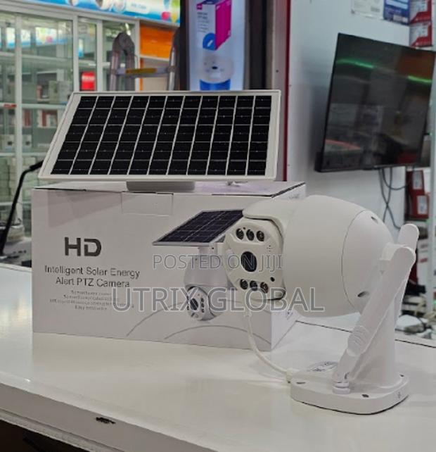 Ubox 4mp Video Surveillance Ip Camera Solar 4g Simcard/ Wireless Solar
