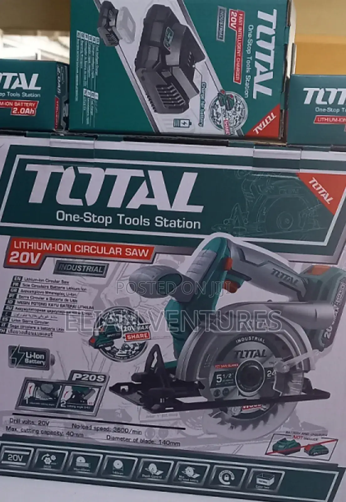 New Total Cordless Circular Saw