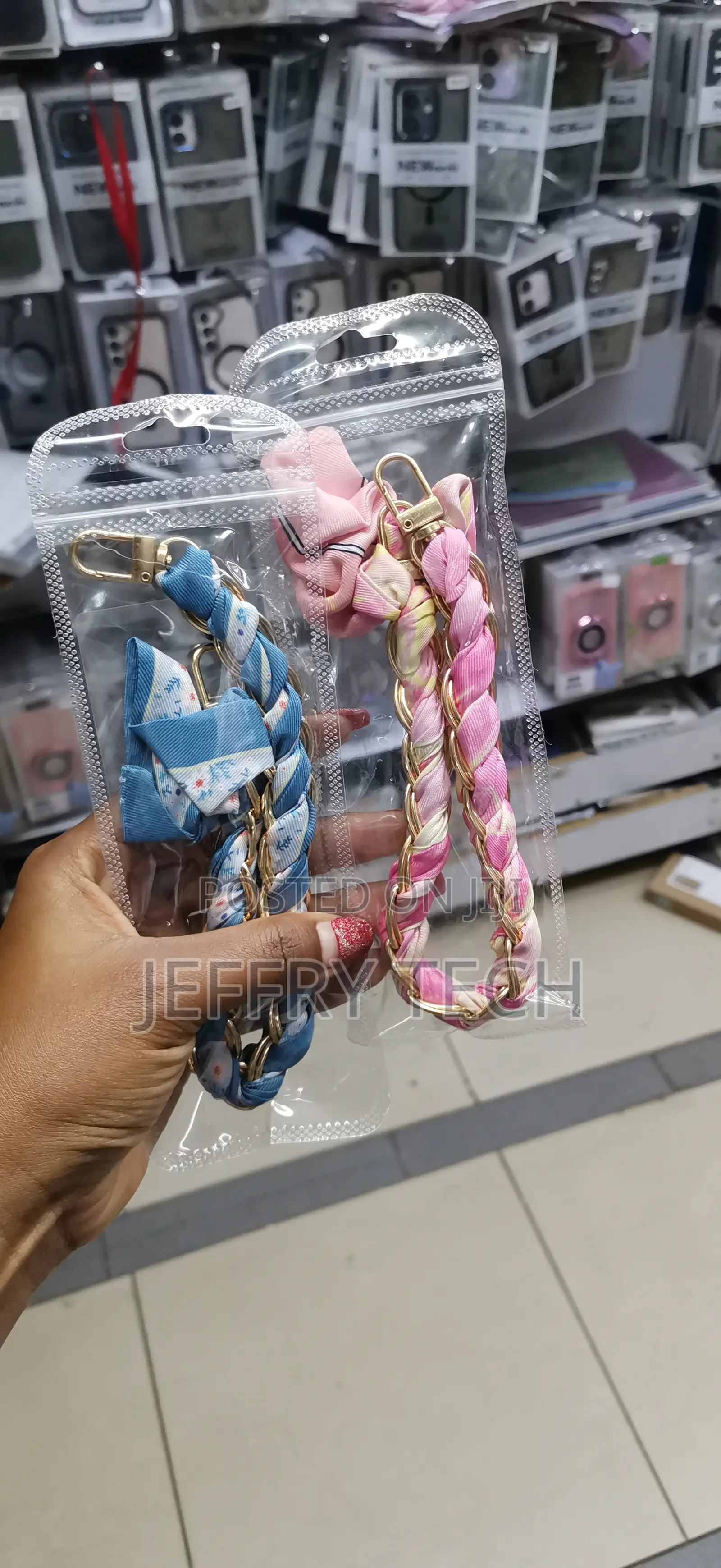 Katutude Cell Phone Charm Sparkle Phone Lanyard Wrist Strap