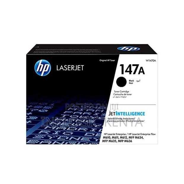 Hp 147a Black Toner Cartridge, W1470a
