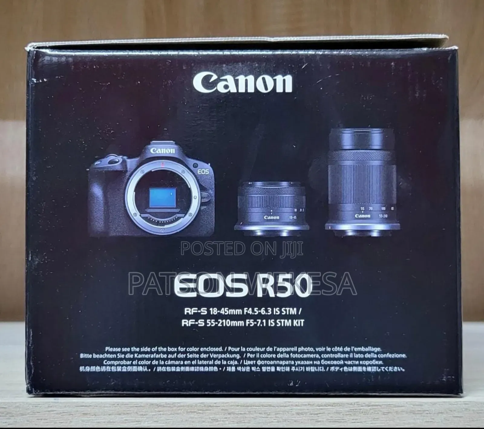Canon Eos R50 Mirrorless Camera With 18-45mm/55-210mm Dual Lens