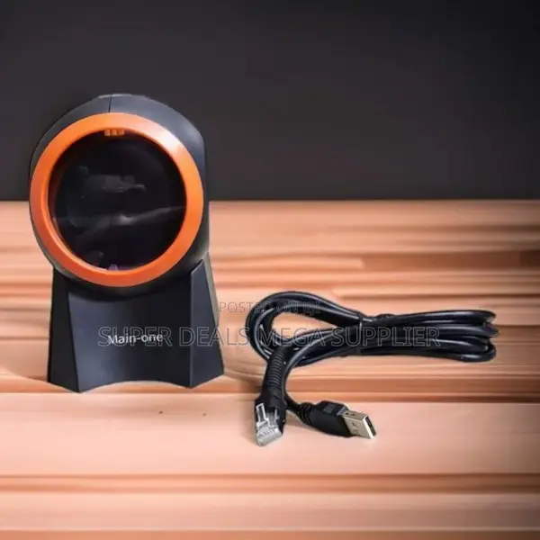 Advanced Decoding 1d/2d Desktop Table Mount Barcode Scanner Reader
