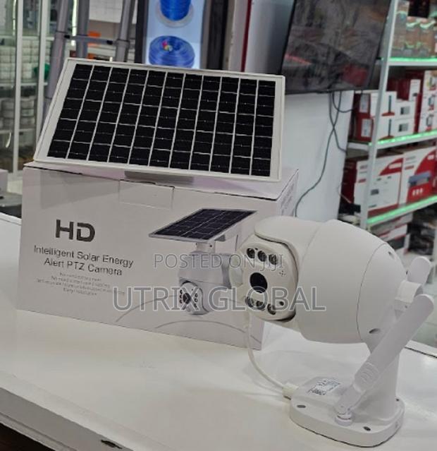 Ubox Wireless Outdoor Solar Powered Security Camera - 4g Lte Simcard