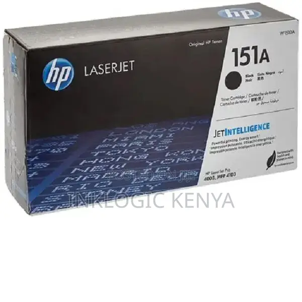 Hp 151a Black Toner Cartridge (W1510a