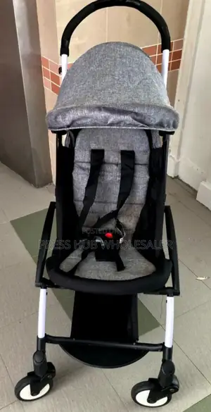 Baby Stroller Grey in Colour 