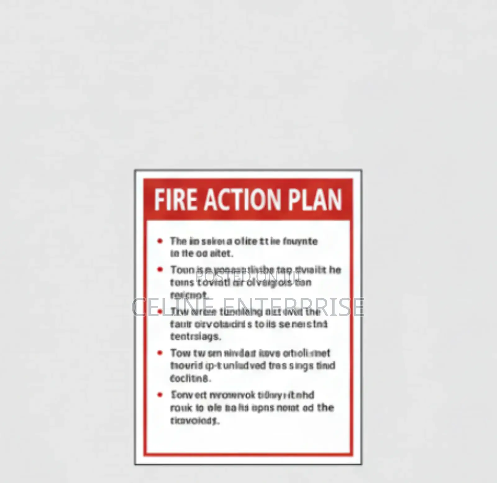 Action Plan Sign