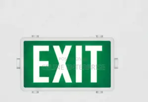 Description: Standard Exit Signage