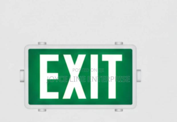 Description: Standard Exit Signage - main view