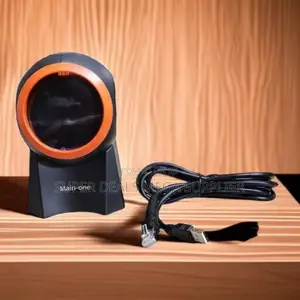 Space Saving 1d/2d Round Desktop Table Mount Barcode Scanner Reader