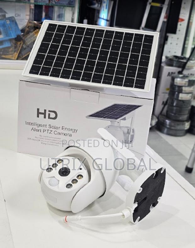 Weatherproof (Ip66) Ubox Solar Cctv With Color Night Vision