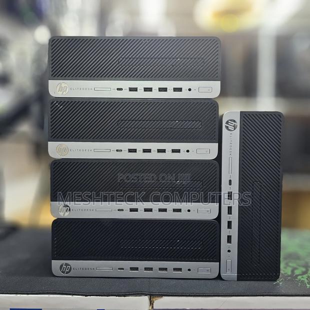 Desktop Computer HP EliteDesk 705 16GB AMD Ryzen 5 SSD 256GB