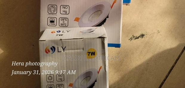 Quality Cob Led Downlighter Fittings 7watts
