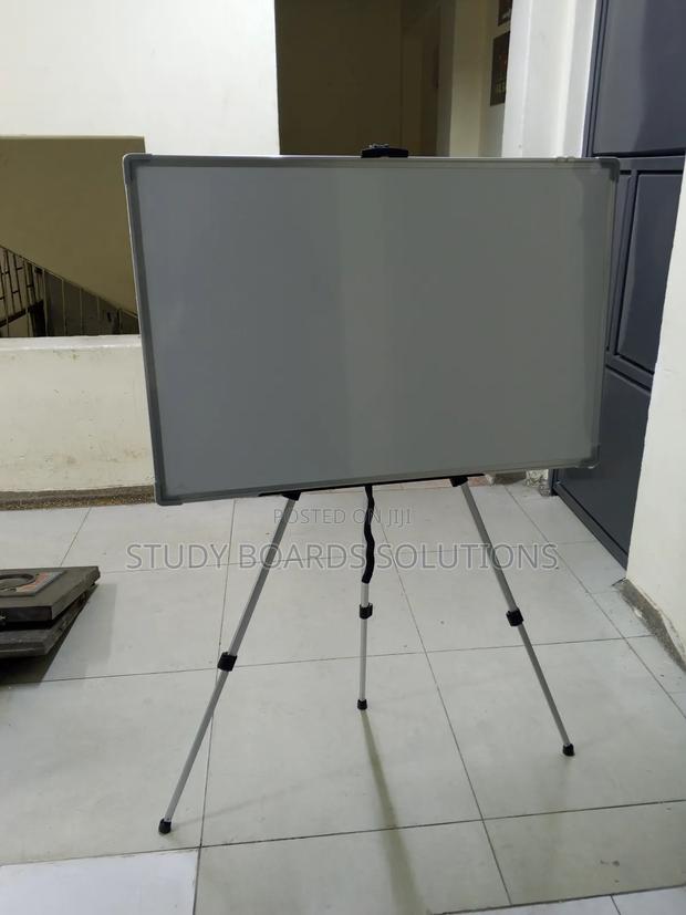 3ftx2ft Small Magnetic Whiteboard With Foldable Tripod Stand - thumbnail 3