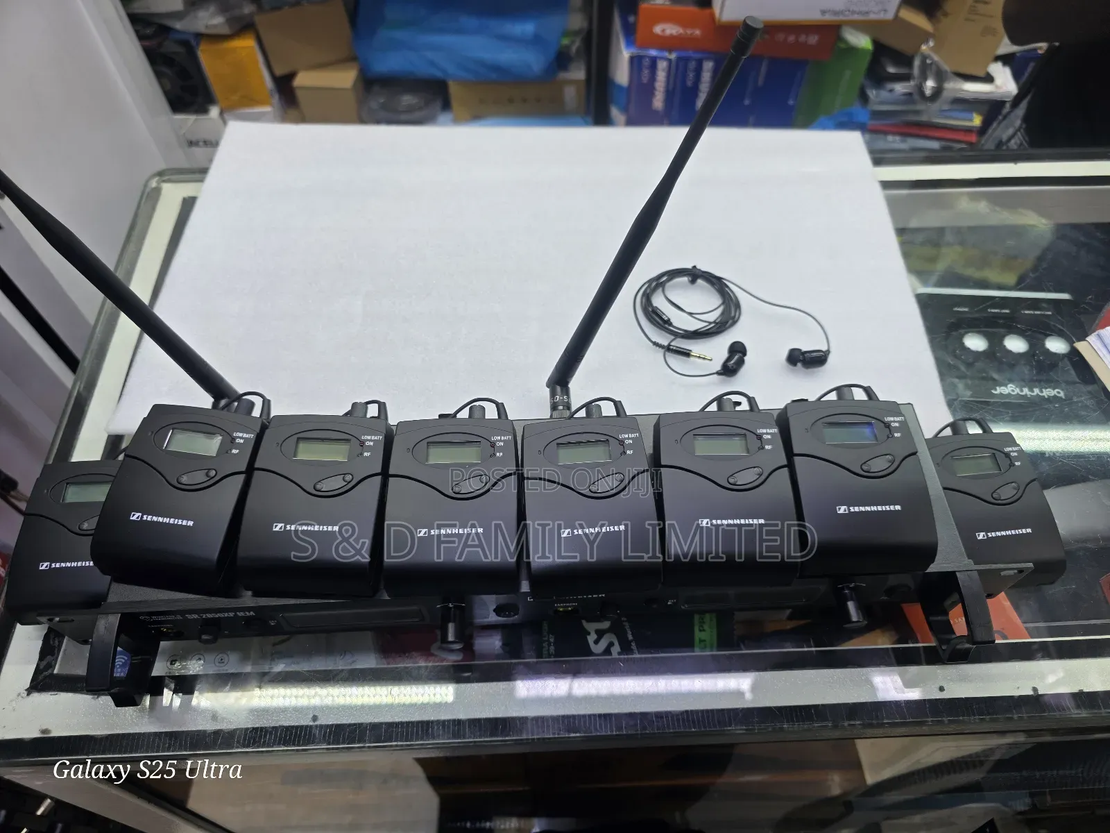 Sennheiser Sr 2050xp in Ear Monitor System 8 Channels