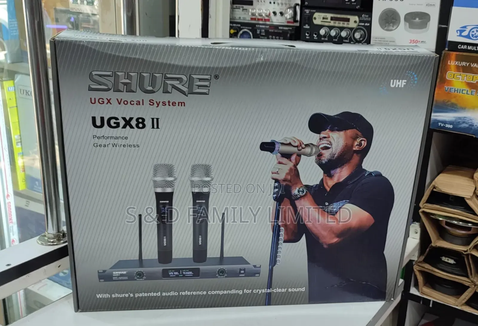 Shure Ugx8ii Wireless Microphone System