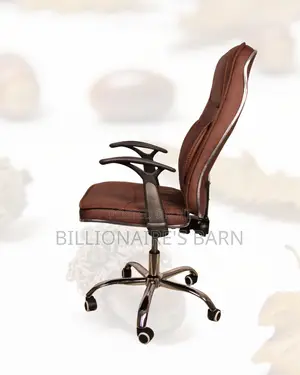 Ergonomic Office Chair — Comfort Meets Style, Padded Arm Comfort