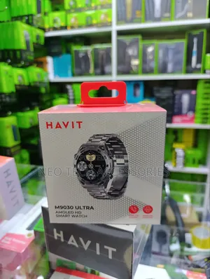 Havit M9030 Ultra Amoled Hd Smart Watch (Silver)