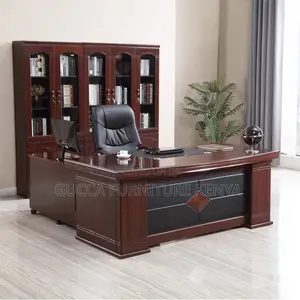 1.6 Meters Executive Mahogany Boss Table