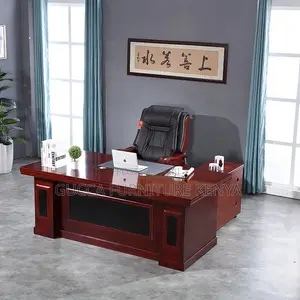 1.6 Meters Executive Mahogany Boss Table