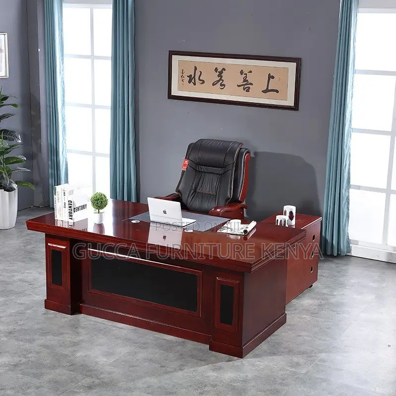 1.6 Meters Executive Mahogany Boss Table