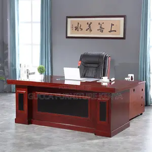 1.6 Meters Executive Mahogany Boss Table