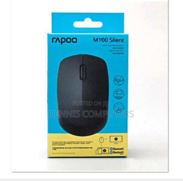 Rapoo Multi-Mode Silent Wireless Mouse M100 Silent - Grey - main view