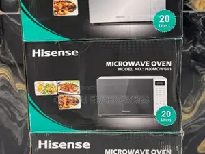 Hisense White Digital Microwaves