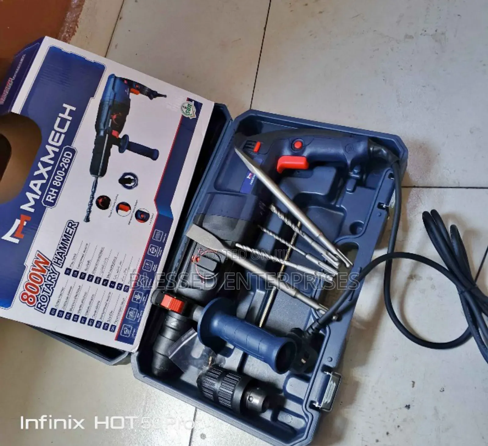 800 Watts Maxmech Rotary Hammer/Rotary Hammer Maxmech