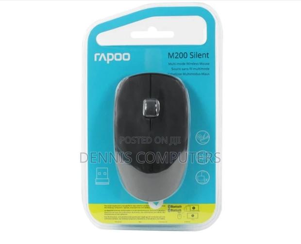 Rapoo Multi-Mode Silent Wireless Mouse M200 Silent - Dark Grey