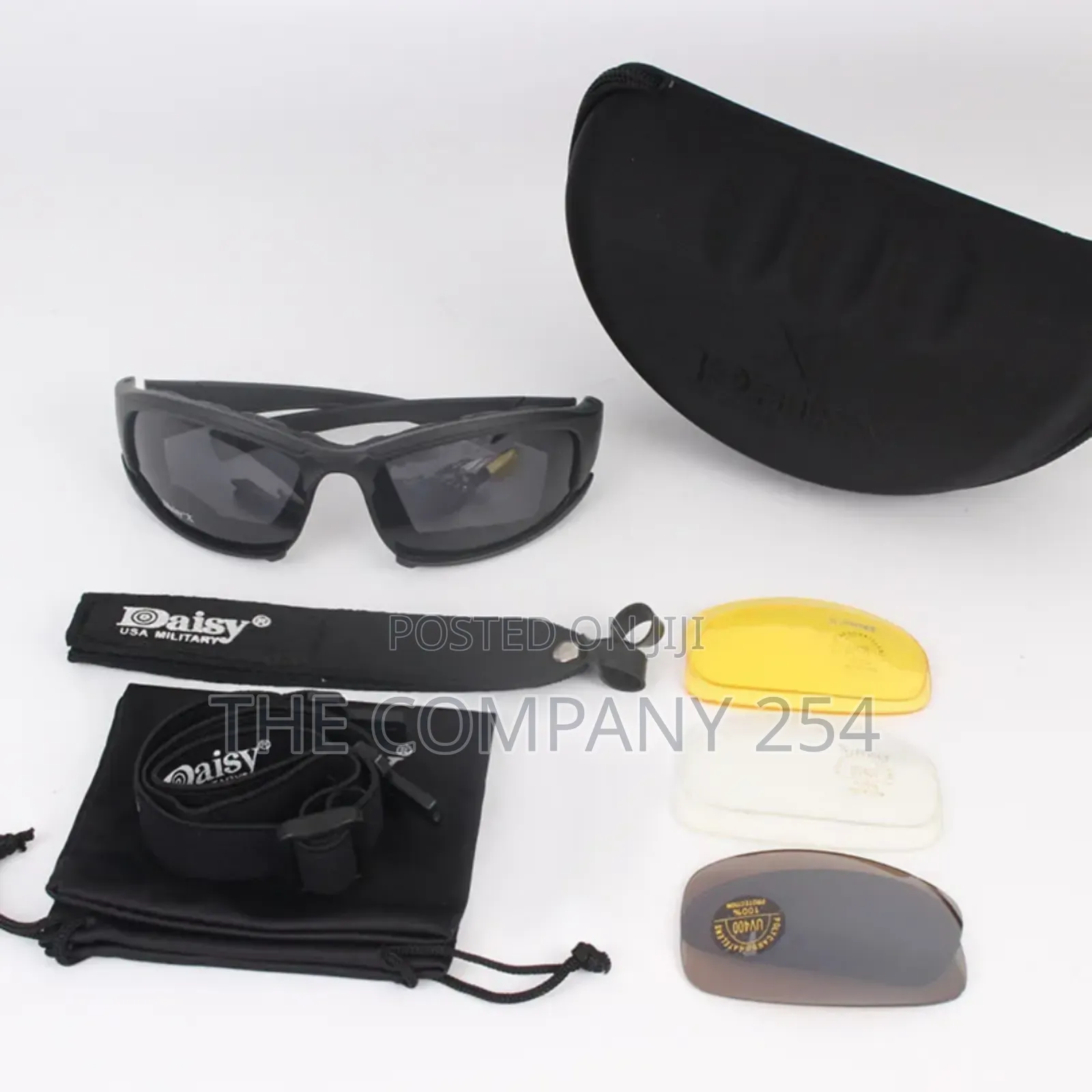 Outdoor Shooting Hiking Daisy Tactical Polarized Sunglasses 4 Lens
