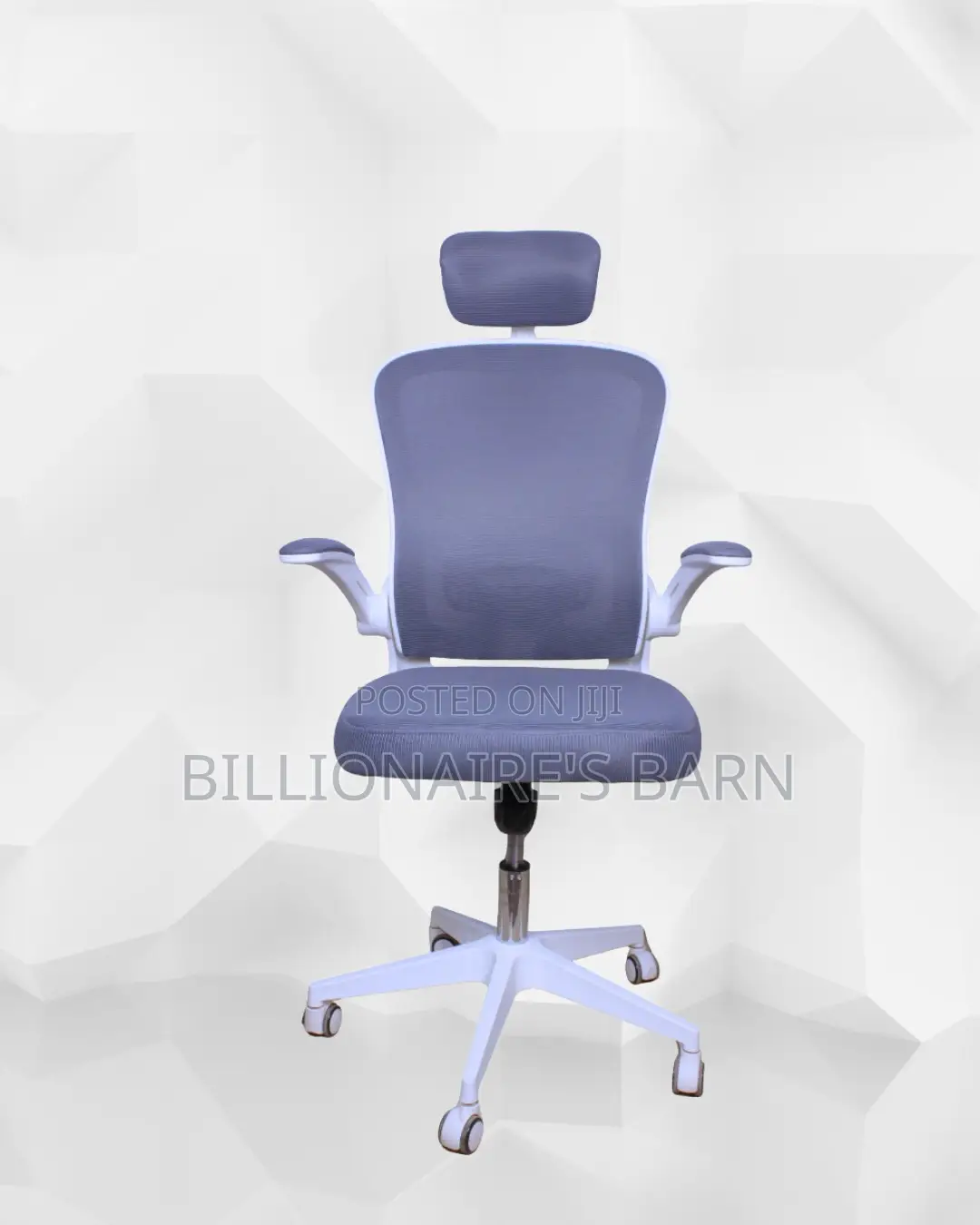 Adjustable Headrest Work Chair • Workday Comfort, Headrest Support