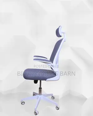 Adjustable Headrest Work Chair • Workday Comfort, Headrest Support