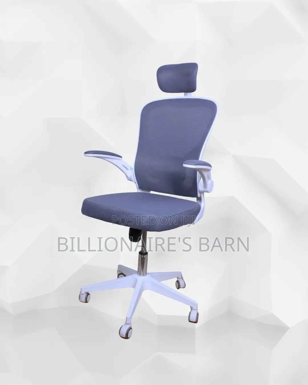 Adjustable Headrest Work Chair • Workday Comfort, Headrest Support