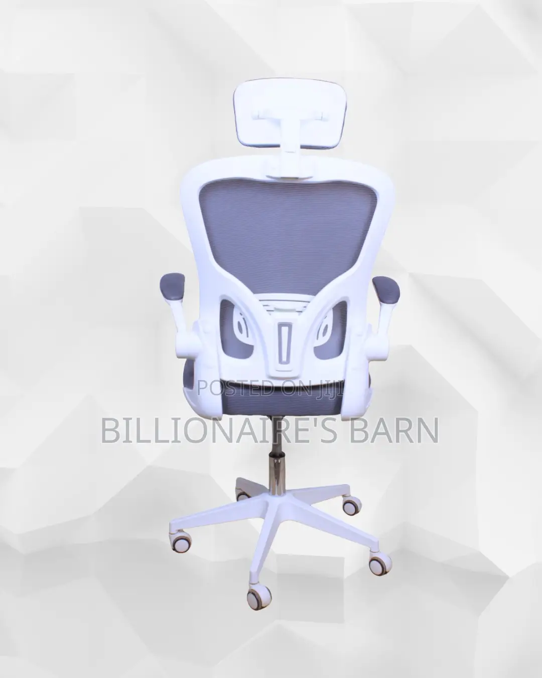 Adjustable Headrest Work Chair • Workday Comfort, Headrest Support