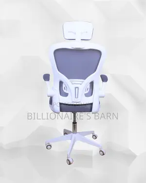 Adjustable Headrest Work Chair • Workday Comfort, Headrest Support