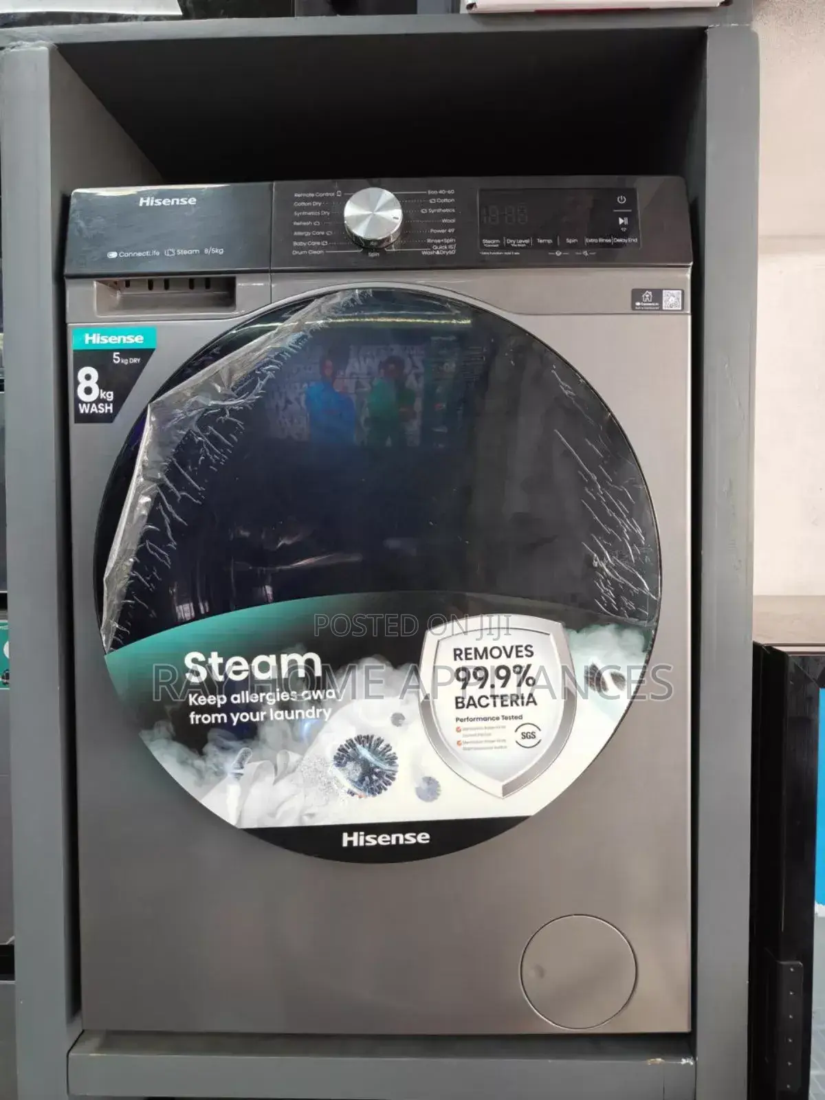 Hisense 8/5kgs Wash and Dry Front Load Washing Machine