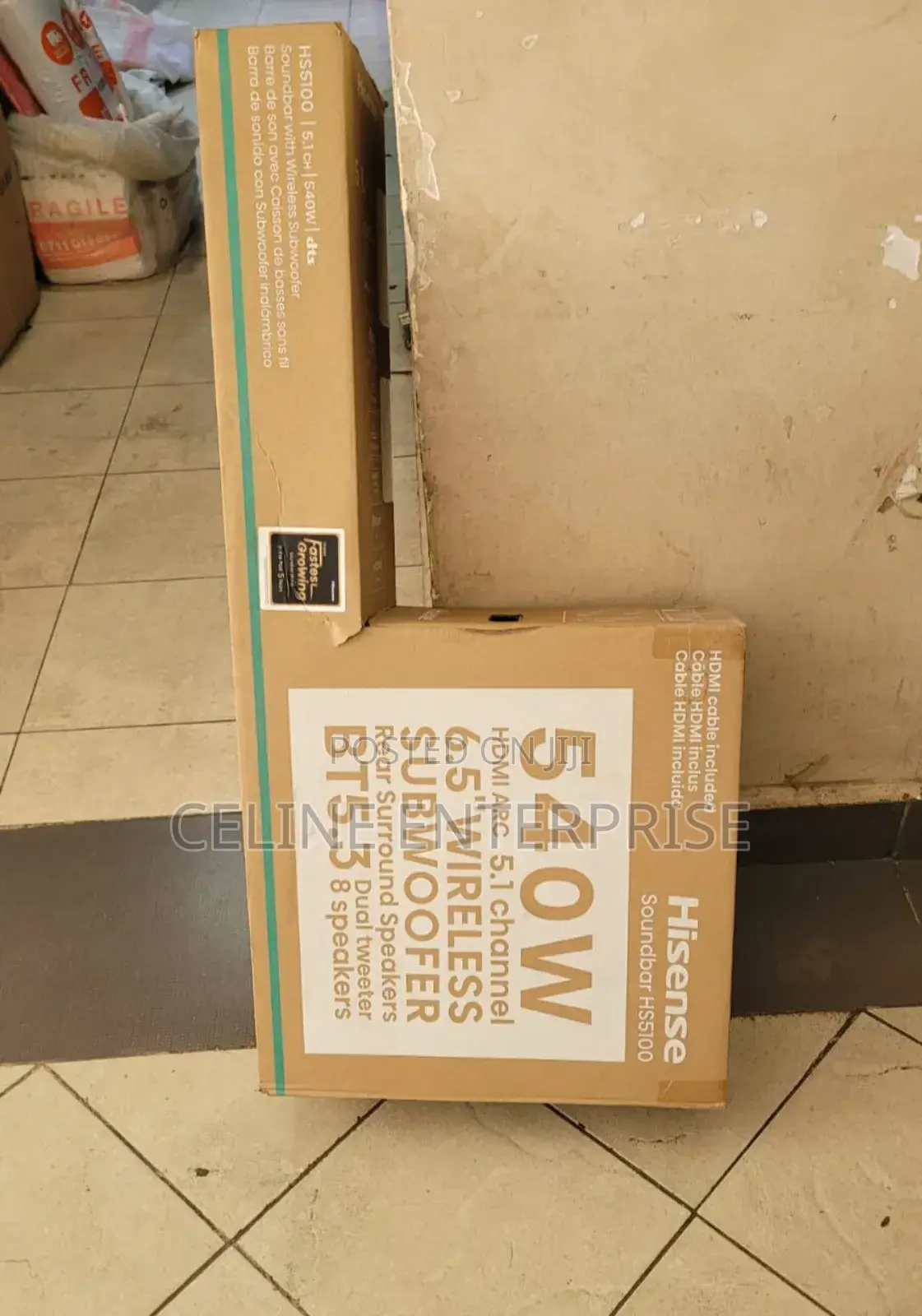 Hisense Hs5100 5.1 Home Theater Soundbar System
