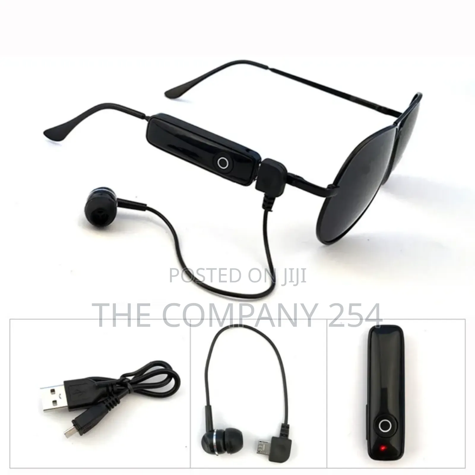 Bluetooth Double Pilot Mp3 Earphone Bluetooth Headset Sunglasses