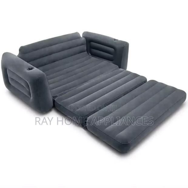 3 Seater Intex Inflatable Pull-Out Sofa 203cm*224cm With Electric Pump