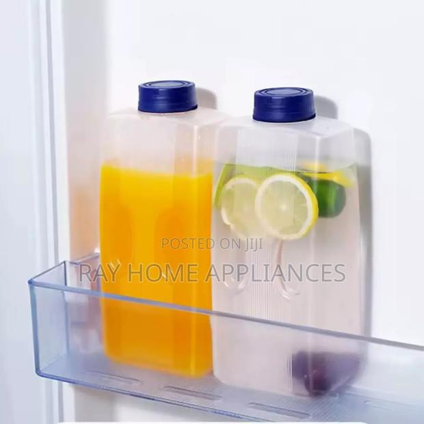 2l Water Bottle With Cap Refrigerator Jug Drink Dispenser
