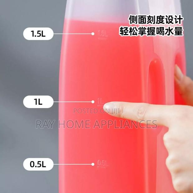 2l Water Bottle With Cap Refrigerator Jug Drink Dispenser - thumbnail 6